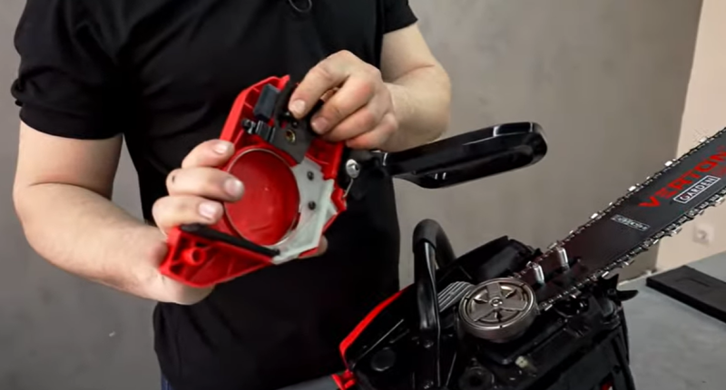 СБОРКА БЕНЗОПИЛЫ Verton СБОРКА БЕНЗОПИЛЫ Verton