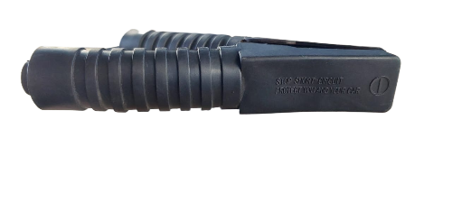 Зажим черный с кабелем 100А (Крокодил) VERTON ПЗУ-120