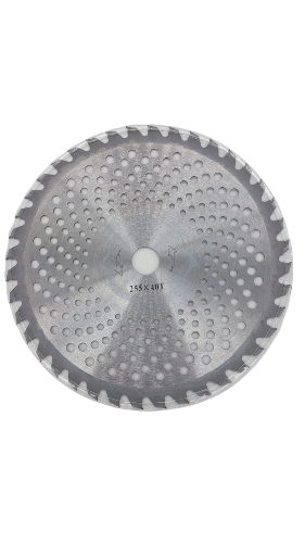 Нож бензотриммера 255*1,4*40 зубов (с победитовыми напайками) в упаковке