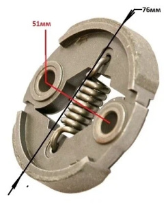 Сцепление в сборе VERTON BR-370F/371F