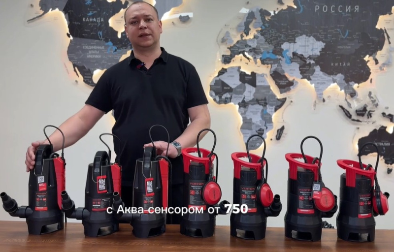 Обзор дренажных насосов Verton Aqua: автоматика, надежность и универсальность.