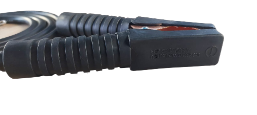 Зажим черный с кабелем 100А (Крокодил) VERTON ПЗУ-120