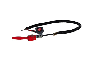 Трос газа мотобура с регулятором газа + кнопка