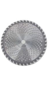 Нож бензотриммера 255*1,4*40 зубов (с победитовыми напайками) в упаковке