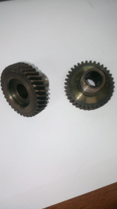 Шестерня косозубая (колесо зубчатое) мотоблока