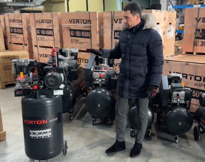 Обновления в ременных компрессорах Verton