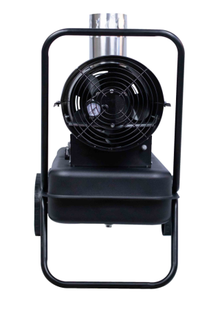 Дизельная тепловая пушка Verton Air DH-36D (36кВт,750м3/ч.,2,1л/ч,непрям.нагрев,дисплей,манометр,дизель/керосин,106,5х48х74,5см, d 26см)