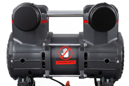 Компрессор безмасляный Verton Air AC-24/260 (230/50 В/Гц, б/масл. 260л/мин, V 24 л, макс. дав.8 бар, мощн. 1,1кВт, част. вращ. двиг. 2850 об/мин,рапид/быстросъем, асинх. однофаз.)