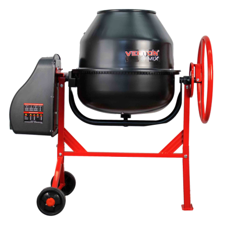 Бетоносмеситель VERTON MIX СМ-115 (мощность 500 Вт,венец чугунный,V бака 115л, d барабана 350 мм)