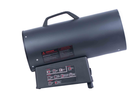 Газовая тепловая пушка Verton Air GH-33 (33 кВт,750м3/ч,2,1кг/ч,рег.высоты/подачи газа,пропан/бутан, шланг редуктора 1.5м)