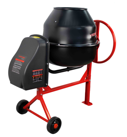 Бетоносмеситель VERTON MIX СМ-115 (мощность 500 Вт,венец чугунный,V бака 115л, d барабана 350 мм)