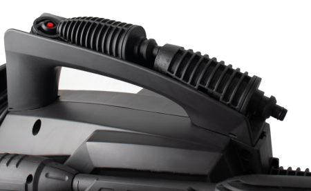 Мойка выс.давл.VERTON WM-1500 (1500 Вт.,давл. мин/макс 80/120 бар,расх. воды мин/макс 5,0/5,5 л/мин., 5м шланг, пеногенератор с рег. подачи, веерная насадка, грязевая фреза, внутр. фильтр тонк. очистки, функция автостоп, самовсасывание, пласт. помпа)