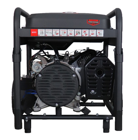Генератор бензиновый VERTON POWER GG11000ES/ATS(9,5/10,5 кВт 230/50, 21л.с., 550 см3, выносной блок ATS (авт. запуск в случае падения напряжения в основной сети или прекращения подачи электр-ии),Цифр. дисплей (вольтметр, частота, моточасы),хром