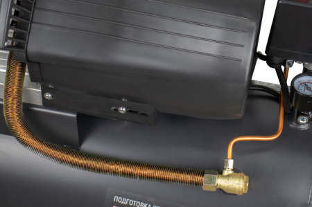 Компрессор коаксиальный Verton Air AC-50/420K (230/50 В/Гц,масл.коакс. произв. 420л/мин, V 50л, макс. дав. 8 бар, мощн. 2,2 кВт, част. вращ. двиг. 2850 об/мин,рапид, асинх. однофаз.)