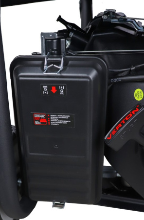 Генератор бензиновый VERTON POWER GG11000ES/ATS(9,5/10,5 кВт 230/50, 21л.с., 550 см3, выносной блок ATS (авт. запуск в случае падения напряжения в основной сети или прекращения подачи электр-ии),Цифр. дисплей (вольтметр, частота, моточасы),хром
