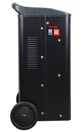 Пуско-зарядное устройство VERTON Energy SC-500 (напр.сети 230/50 В/Гц,напр. АКБ 12/24В,емкость зар. АКБ (мин/макс)20-800 Ач,ток зар/зап. 75A/500А,WET,12В потр.мощн.3,0/6,0кВт,6 реж. зар,IP20)