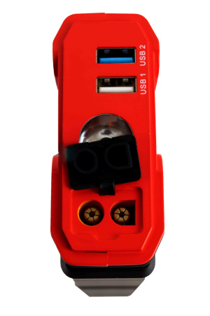 Пусковое устройство VERTON Energy ПУ-1800(напр.сети 230В/12,макс.пуск. ток 1600А,емкость 18000мА*ч/66,6,Вт*ч,тип аккум,Li-Po,USB1:5В/2A,USB2:5В/2A,9В/2А,12В/2А,кол-во USB:2 шт)10шт/к