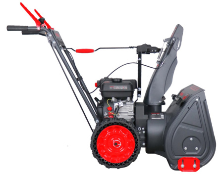 Снегоуборочная машина бенз.Verton Ice SB-761M (5,0кВт/7л.с,V 212 см3, безвозд. низкопроф. колеса 13x4.10-9,5, шир/выс61/54см,,кол-во передач:6 вперед/2 назад, диам шнека 30см')