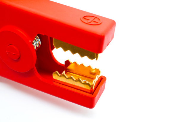 Силовой провод с крокодилом (+) (VERTON) ПЗУ-800/1000