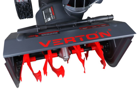 Снегоуборочная машина бенз.Verton Ice SB-761M (5,0кВт/7л.с,V 212 см3, безвозд. низкопроф. колеса 13x4.10-9,5, шир/выс61/54см,,кол-во передач:6 вперед/2 назад, диам шнека 30см')
