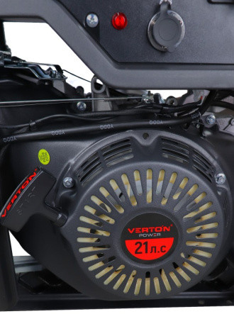 Генератор бензиновый VERTON POWER GG11000ES/ATS(9,5/10,5 кВт 230/50, 21л.с., 550 см3, выносной блок ATS (авт. запуск в случае падения напряжения в основной сети или прекращения подачи электр-ии),Цифр. дисплей (вольтметр, частота, моточасы),хром