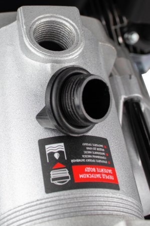 Мотопомпа Verton для сильнозагрязненной воды DWP 80/1200 (7л.с/212см3,80мм/3", 1200л/мин,72м3/ч,h8м/26,d30мм)