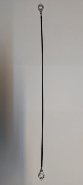 Трос привода SB-1161LTE (общая длина 390мм, кольцо - кольцо)