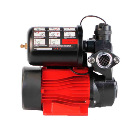 Насосная станция автоматическая Verton AQUA APS400MS (400Вт,230В//50Гц,Q max 43л/мин,V 2л,глуб.8м,Hmax35м,диам. вх./вых.1,давл.1.5 бар,Тmax жидк.0-60°C)