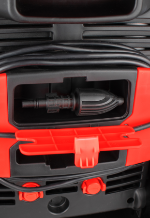 Мойка выс.давл.VERTON WM-2300R (2300 Вт., давл. мин/макс 120/185 бар,расх. воды мин/макс 6,7/8,3 л/мин., 8м шланг, катушка для шланга)