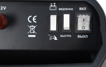 Пуско-зарядное устройство VERTON Energy ПЗУ- 240 (напр.сети 230/50 В/Гц,напр.АКБ 12/24В,емкость зар. АКБ (мин/макс) 20-500 Ач,макс.ток зар./зап. 60А/220А,WET/AGM,12В потр.мощн.2,34/4,68кВт,3 реж. зар,IP20)