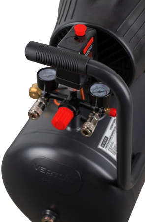 Компрессор коаксиальный Verton Air AC-50/420K (230/50 В/Гц,масл.коакс. произв. 420л/мин, V 50л, макс. дав. 8 бар, мощн. 2,2 кВт, част. вращ. двиг. 2850 об/мин,рапид, асинх. однофаз.)