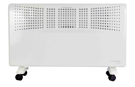 Конвектор Verton Comfort CR-2000 (220В, 2000/1000Вт,рег. термостат, напол./настен. крепление)