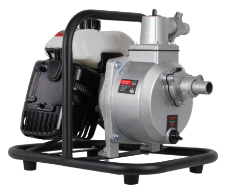 Мотопомпа Verton WP 25/130 (2-х тактная,1,5л.с./43см3, 25мм/1", 130л/мин,7,8м3/ч,h8м/25м,d5мм)