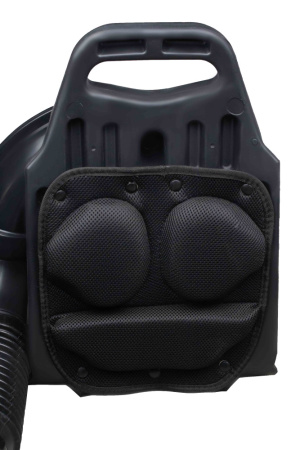 Воздуходувка ранцевая бензиновая VERTON BW80 (V двигателя 75,6см3,мощность 3,1кВт/4,1л.с,скор. возд.105м/сек,произв. в воздух. реж.1500м3/ч,Vбак 2л.,уровень шума 110дБ)