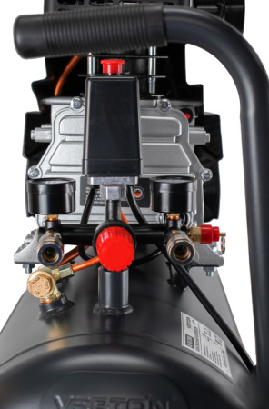 Компрессор коаксиальный VertonAir AC-50/300K (230/50 В/Гц,масл.коакс. произв. 300л/мин, V 50л, макс. дав.8 бар, мощн. 1,8 кВт, част. вращ. двиг. 2850 об/мин,рапид, асинх. однофаз.)