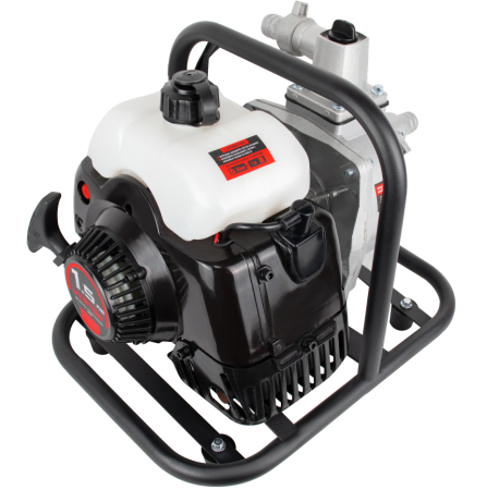 Мотопомпа Verton WP 25/130 (2-х тактная,1,5л.с./43см3, 25мм/1", 130л/мин,7,8м3/ч,h8м/25м,d5мм)