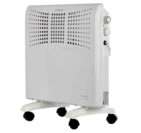 Конвектор Verton Comfort CR-1000 (220В,1000/500Вт,рег. термостат, напол./настен. крепление)