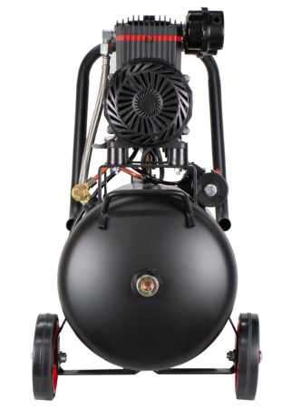 Компрессор безмасляный Verton Air AC-24/260 (230/50 В/Гц, б/масл. 260л/мин, V 24 л, макс. дав.8 бар, мощн. 1,1кВт, част. вращ. двиг. 2850 об/мин,рапид/быстросъем, асинх. однофаз.)