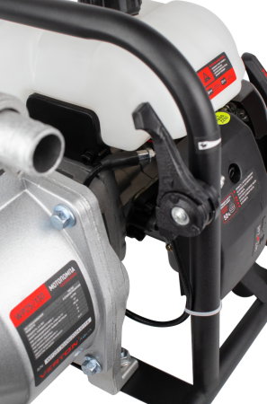 Мотопомпа Verton WP 25/130 (2-х тактная,1,5л.с./43см3, 25мм/1", 130л/мин,7,8м3/ч,h8м/25м,d5мм)