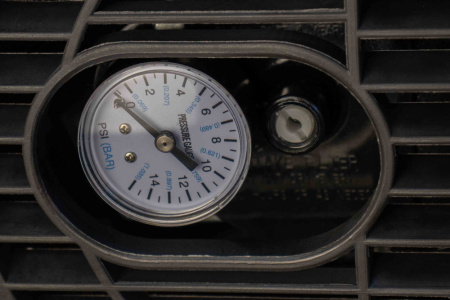 Дизельная тепловая пушка Verton Air DH-10 (10кВт,500м3/ч.,0,8л/ч, прям. нагрев, дисплей, манометр, дизель/керосин, сливная горловина)