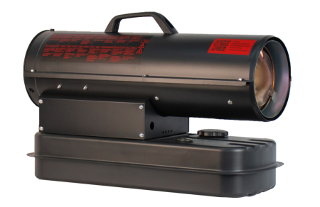 Дизельная тепловая пушка Verton Air DH-10 (10кВт,500м3/ч.,0,8л/ч, прям. нагрев, дисплей, манометр, дизель/керосин, сливная горловина)