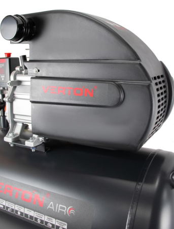 Компрессор коаксиальный VertonAir AC-50/300K (230/50 В/Гц,масл.коакс. произв. 300л/мин, V 50л, макс. дав.8 бар, мощн. 1,8 кВт, част. вращ. двиг. 2850 об/мин,рапид, асинх. однофаз.)