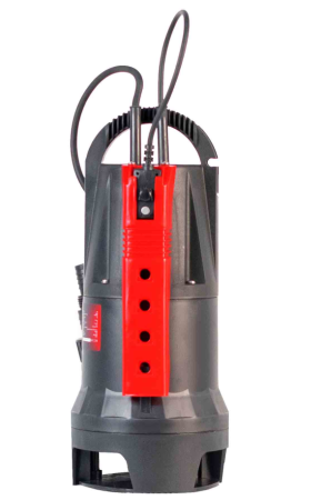 Дренажный насос фекальник для грязной воды Verton AQUA DP900/35PI (мощн.900Вт.,напр. 230/50 В/Гц.,макс. выс.8 м.,произв.250 л/мин.,макс.темп. 35.,IPX8.,нижн.забор воды.,диаметр частиц 35мм.,пластик.корпус,поплавок-АкваСенсор) - 4 шт/кор.