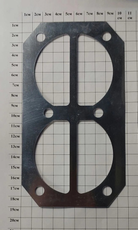 Прокладка алюминивая плиты головки цилиндра АС-100/420 (2065)