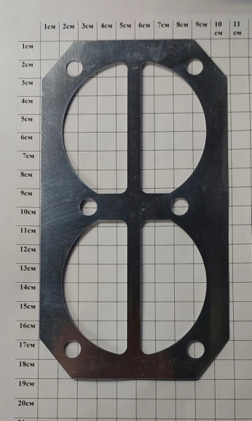 Прокладка алюминивая плиты головки цилиндра АС-100/420 (2065)