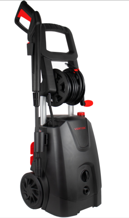 Мойка выс.давл.VERTON WM-2300R (2300 Вт., давл. мин/макс 120/185 бар,расх. воды мин/макс 6,7/8,3 л/мин., 8м шланг, катушка для шланга)