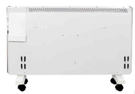 Конвектор Verton Comfort CR-2000 (220В, 2000/1000Вт,рег. термостат, напол./настен. крепление)