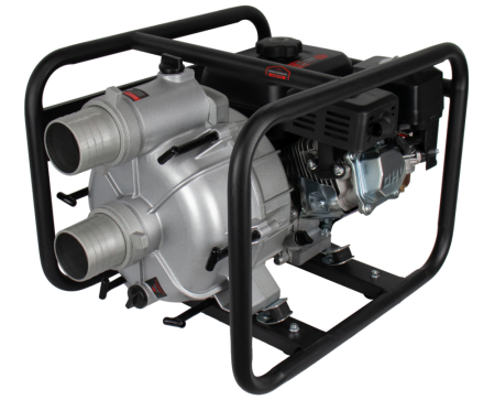 Мотопомпа Verton для сильнозагрязненной воды DWP 80/1200 (7л.с/212см3,80мм/3", 1200л/мин,72м3/ч,h8м/26,d30мм)