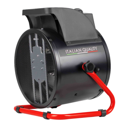 Электрический тепловентилятор Verton Air EH-5C ( 220В,40/3000/5000Вт,670куб.м) силовая вилка,силовая розетка