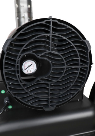 Дизельная тепловая пушка Verton Air DH-36DМ (Непрям.нагрев,36кВт,750м3/ч.,2.4кг/ч,бак 51л.,D выхл.трубы 110мм.,цифр.дисплей,манометр,защита от перегрева,колеса,дизель/керосин)